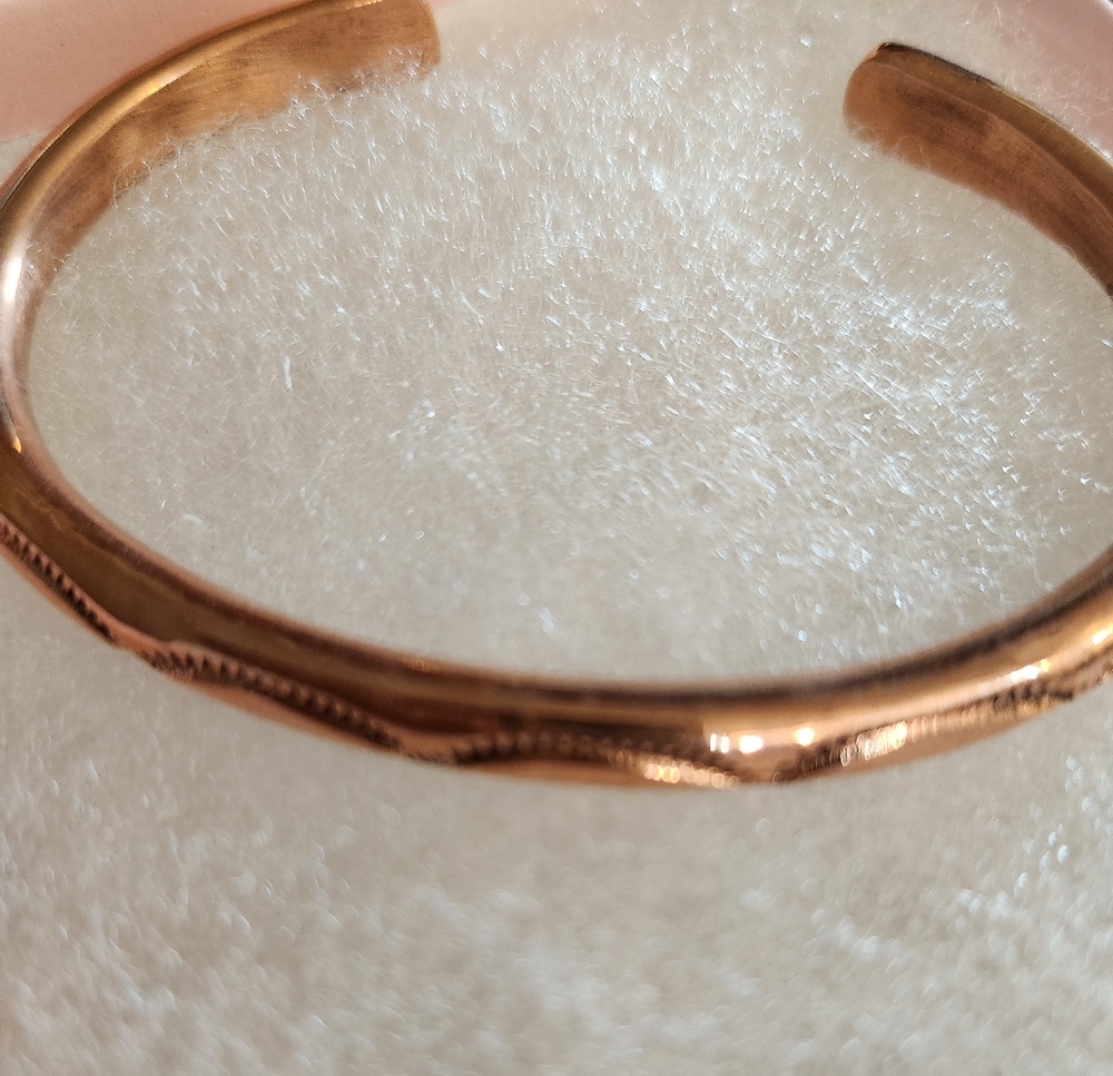 Beautiful Copper Cuff Native American